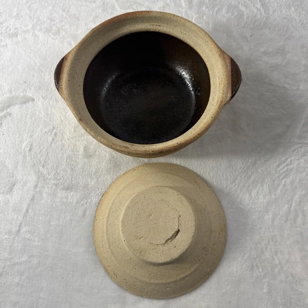 Traditional Japanese Donabe Clay Cooking Pot
